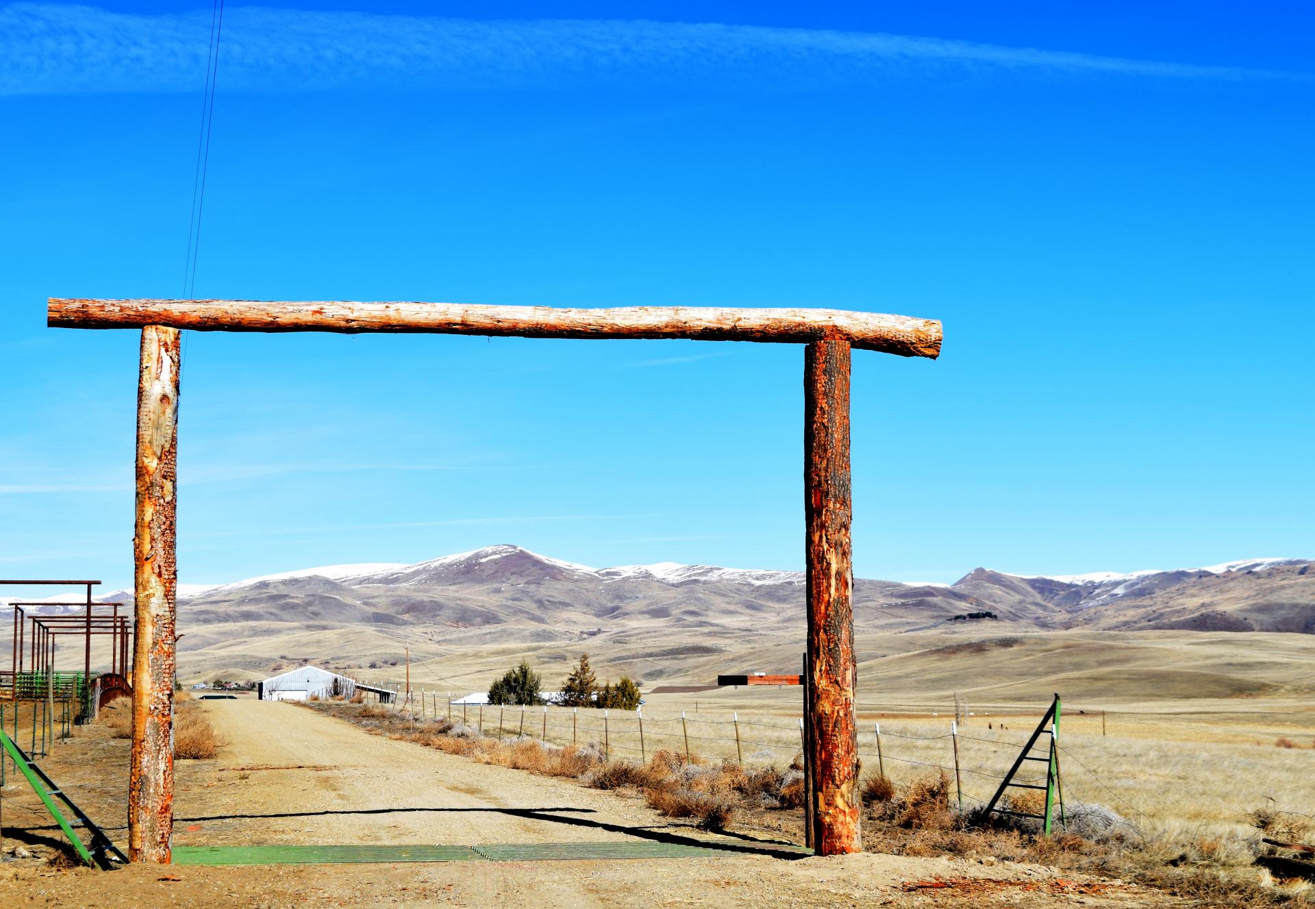 Rock Creek Ranch gate